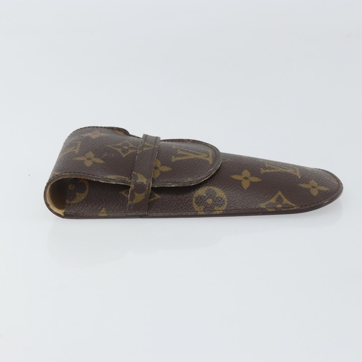 Louis Vuitton Etui À Stylo Canvas Brown Canvas Clutche & Pouche Bag (Pre-Loved)