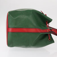 Louis Vuitton Bicolor Petit Noe Handbag Epi Leather Green Leather Shoulder Bag Bag (Authentic Pre-Loved)