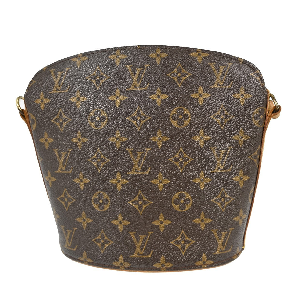 Louis Vuitton Louis Vuitton Drouot Handbag Monogram Canvas Brown Canvas Shoulder Bag Bag (Pre-Loved)