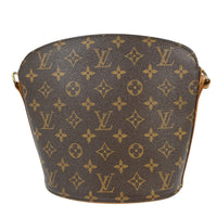 Louis Vuitton Louis Vuitton Drouot Handbag Monogram Canvas Brown Canvas Shoulder Bag Bag (Pre-Loved)