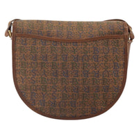 Burberry Flap Shoulder Bag Canvas Brown Canvas Shoulder Bag Bag (Pre-Loved)