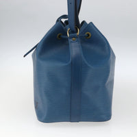 Louis Vuitton Petit Noe Handbag Epi Leather Blue Leather Shoulder Bag Bag (Authentic Pre-Loved)