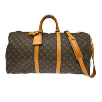 Louis Vuitton Louis Vuitton Keepall Bandouliere Bag Monogram Canvas Brown Canvas Travel Bag Bag (Pre-Loved)
