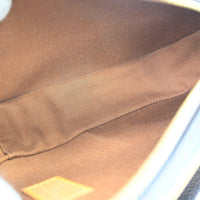 Louis Vuitton Pochette Gange Monogram Canvas Brown Canvas Clutche & Pouche Bag (Authentic Pre-Loved)