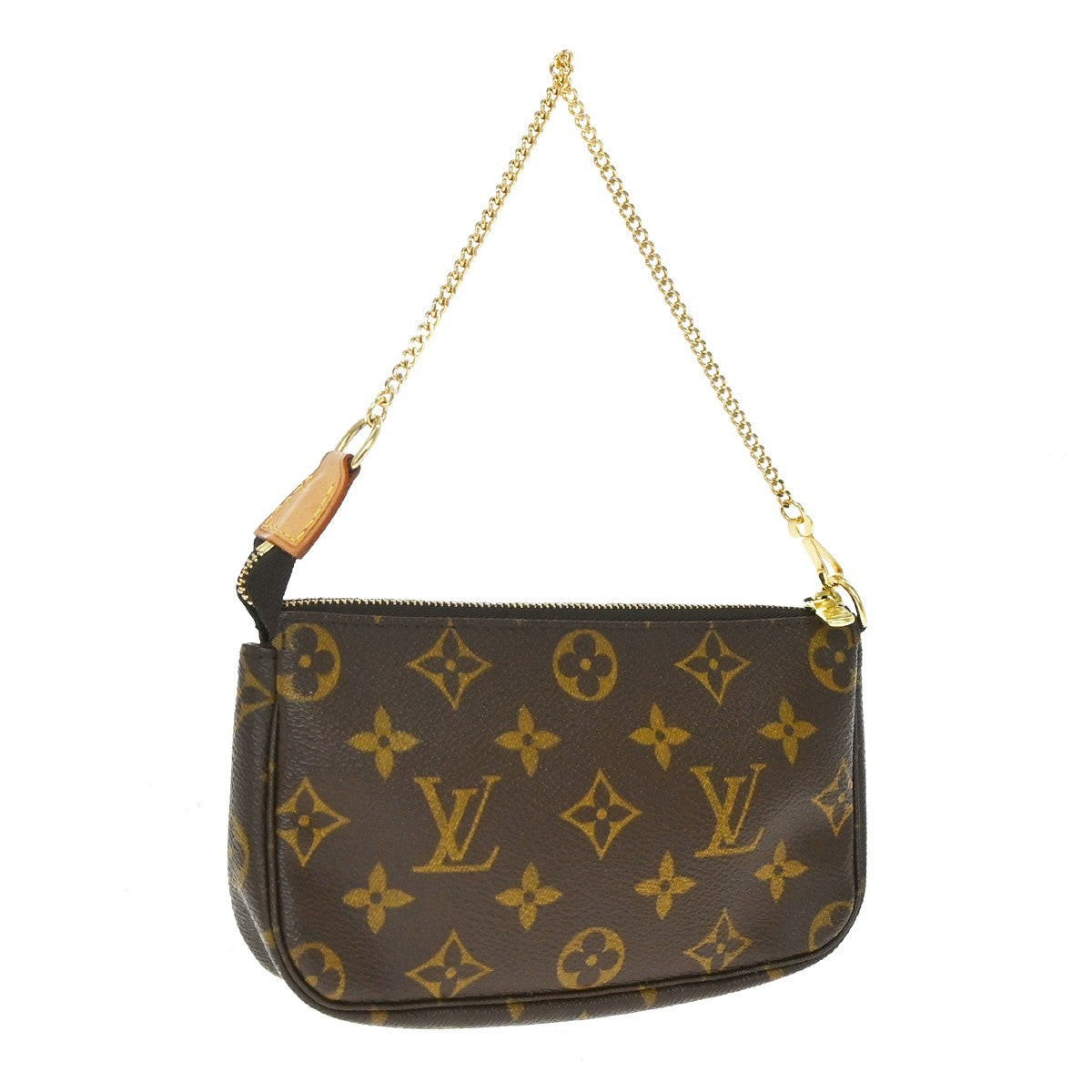 Louis Vuitton Pochette Accessoires Nm Monogram Canvas Brown Canvas Clutche & Pouche Bag (Pre-Loved)