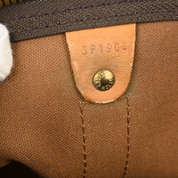 Louis Vuitton Keepall Bag Monogram Canvas Brown Canvas Travel Bag Bag (Authentic Pre-Loved)