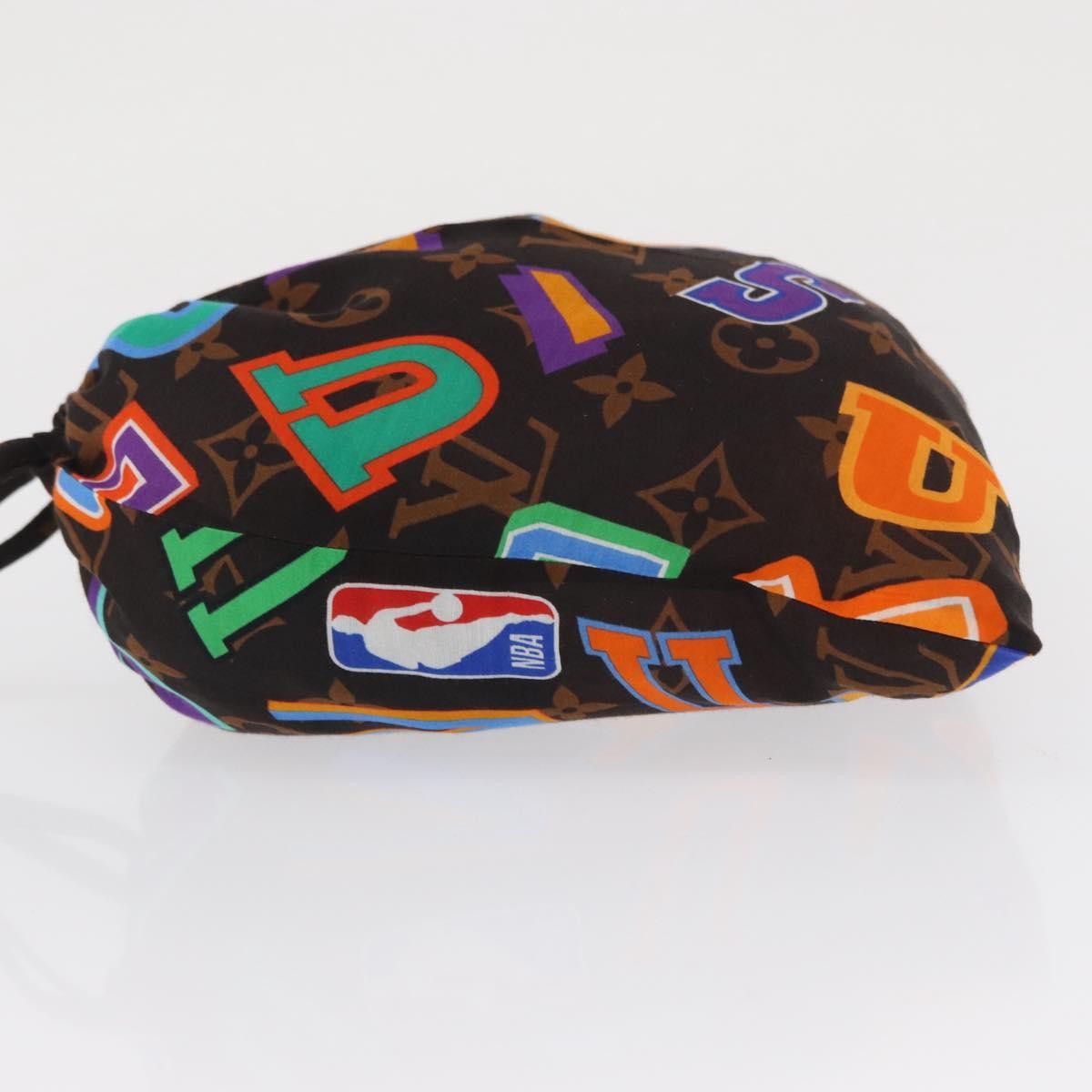 Louis Vuitton X Nba Pouch Monogram Canvas Brown Canvas Clutche & Pouche Bag (Pre-Loved)