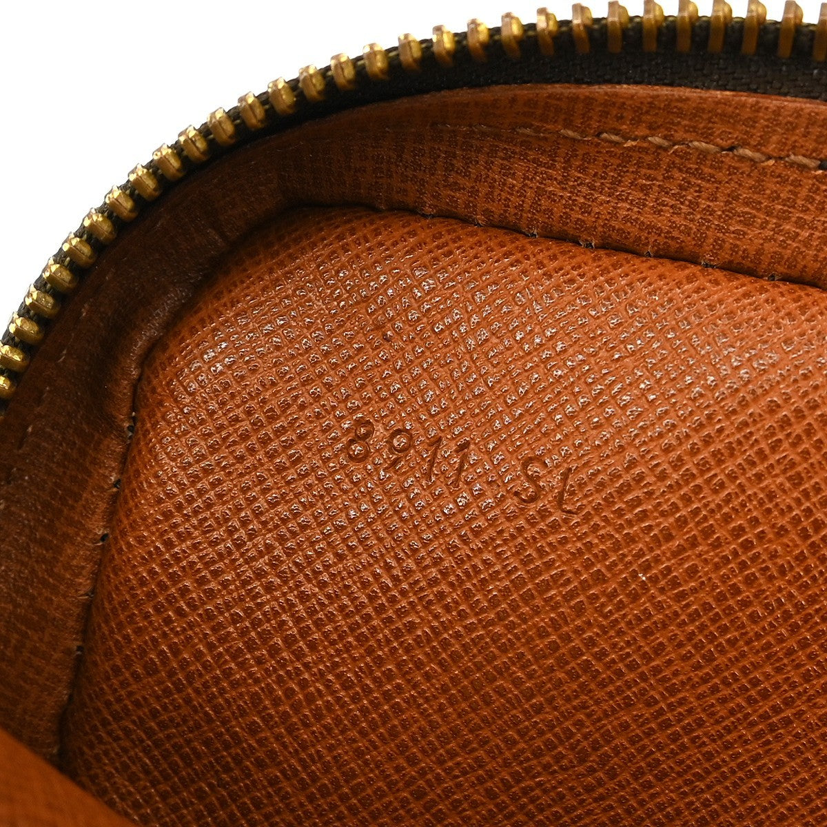 Louis Vuitton Danube Handbag Monogram Canvas Brown Canvas Shoulder Bag Bag (Pre-Loved)