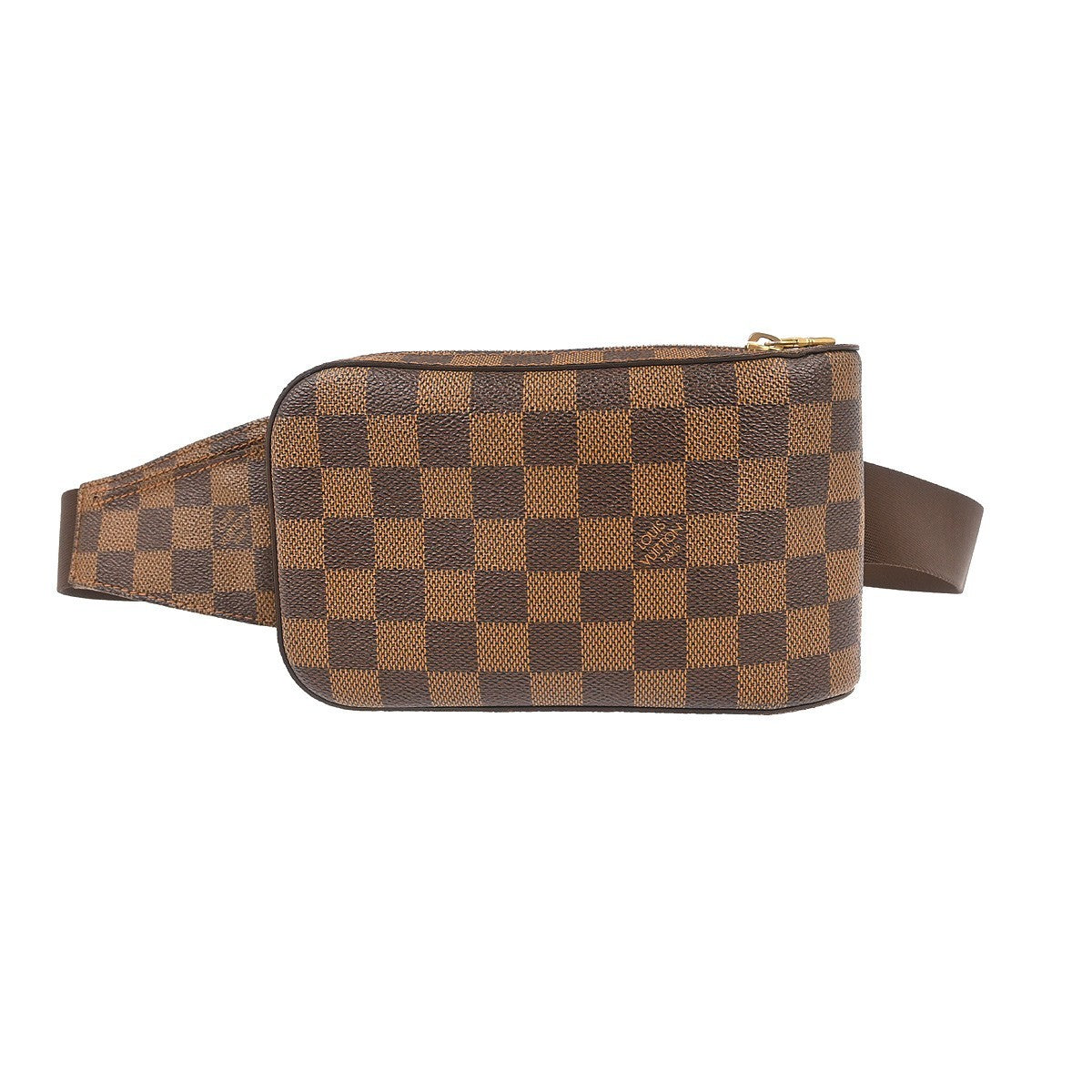 Louis Vuitton Louis Vuitton Geronimos Waist Bag Damier Brown Canvas Shoulder Bag Bag (Pre-Loved)