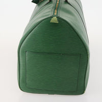 Louis Vuitton Louis Vuitton Keepall Bag Epi Leather Green Leather Travel Bag Bag (Pre-Loved)