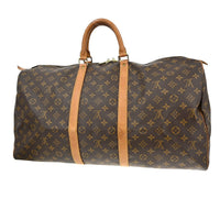 Louis Vuitton Louis Vuitton Keepall Bag Monogram Canvas Brown Canvas Travel Bag Bag (Pre-Loved)