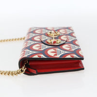 Gucci X Adidas Wallet On Chain Leather Multicolour Leather Shoulder Bag Bag (Authentic Pre-Loved)