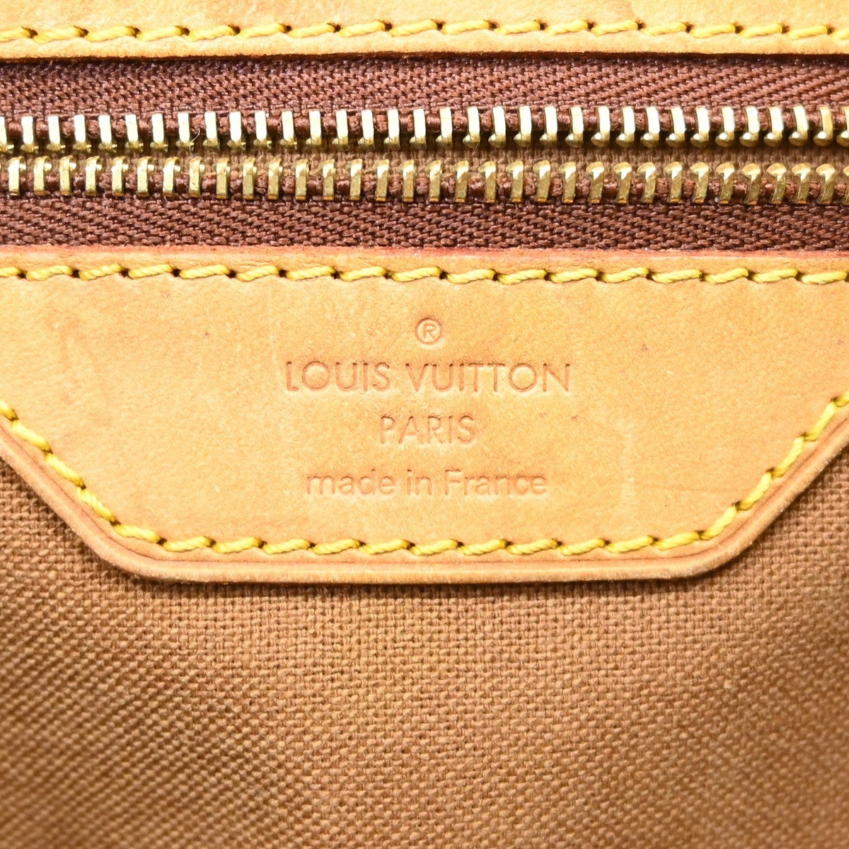 Louis Vuitton Batignolles Handbag Monogram Canvas Brown Canvas Shoulder Bag Bag (Authentic Pre-Loved)