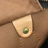 Louis Vuitton Speedy Handbag Monogram Canvas Brown Canvas Handbag (Pre-Loved)