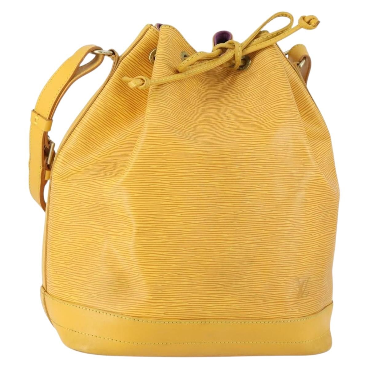 Louis Vuitton Noe Handbag Epi Leather Yellow Leather Shoulder Bag Bag (Pre-Loved)