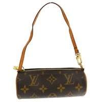Louis Vuitton Louis Vuitton Papillon Pochette Monogram Canvas Brown Canvas Clutche & Pouche Bag (Authentic Pre-Loved)