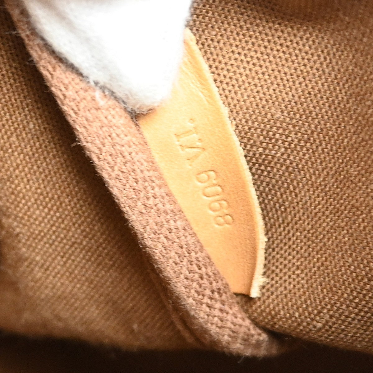 Louis Vuitton Saumur Handbag Monogram Canvas Brown Canvas Shoulder Bag Bag (Authentic Pre-Loved)
