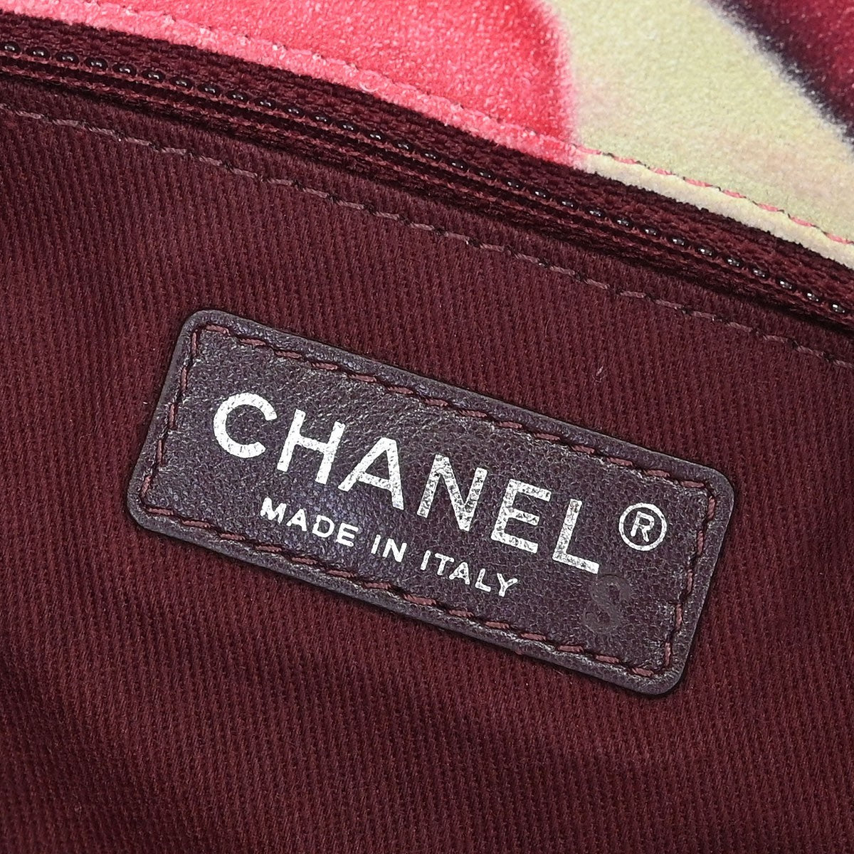 Chanel Flower Power Messenger Bag Multicolor Printed Nubuck Multicolour Suede Shoulder Bag Bag (Authentic Pre-Loved)