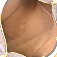 Louis Vuitton Keepall Bag Monogram Canvas Brown Canvas Travel Bag Bag (Authentic Pre-Loved)