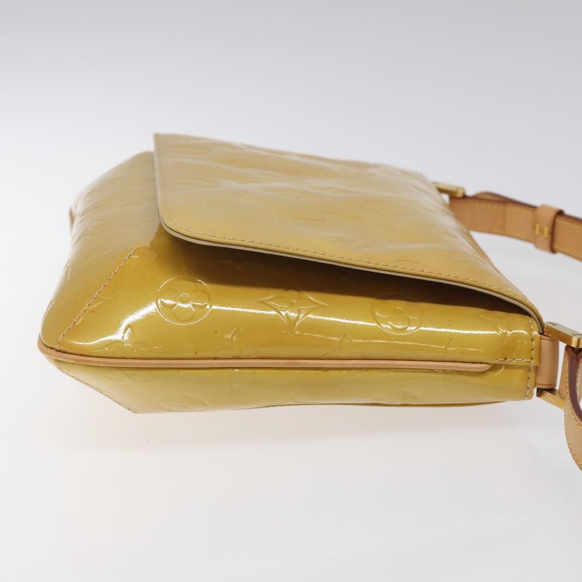 Louis Vuitton Thompson Street Handbag Monogram Vernis Beige Patent_Leather Shoulder Bag Bag (Authentic Pre-Loved)