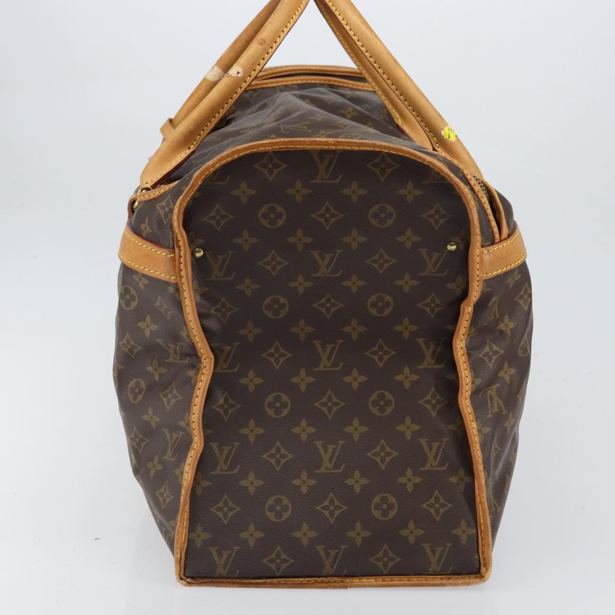 Louis Vuitton Dog Carrier Bag Monogram Canvas Brown Canvas Travel Bag Bag (Authentic Pre-Loved)