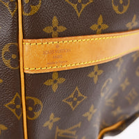 Louis Vuitton Keepall Bandouliere Bag Monogram Canvas Brown Canvas Travel Bag Bag (Authentic Pre-Loved)