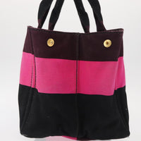 Prada Prada Canapa Tote Canvas Pink Canvas Tote Bag Bag (Pre-Loved)