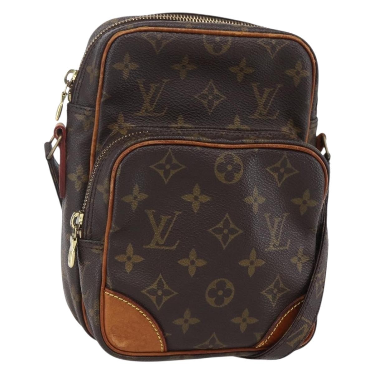 Louis Vuitton Amazone Bag Monogram Canvas Brown Canvas Shoulder Bag Bag (Pre-Loved)