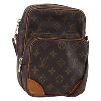 Louis Vuitton Amazone Bag Monogram Canvas Brown Canvas Shoulder Bag Bag (Pre-Loved)