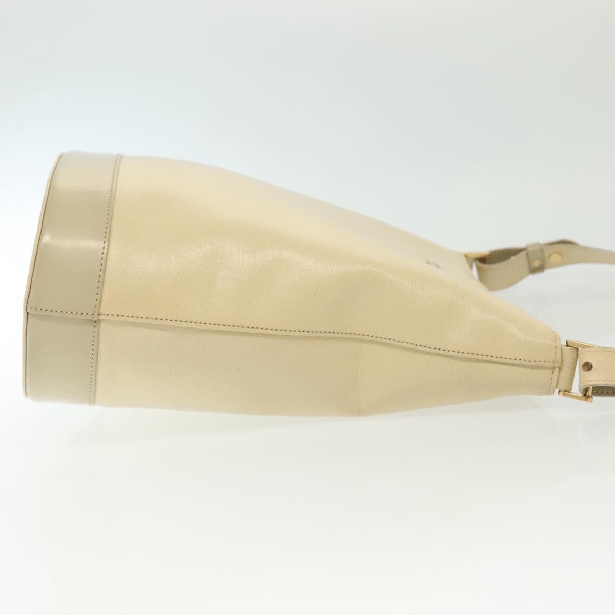 Burberry Shoulder Bag Leather Beige Leather Shoulder Bag Bag (Pre-Loved)