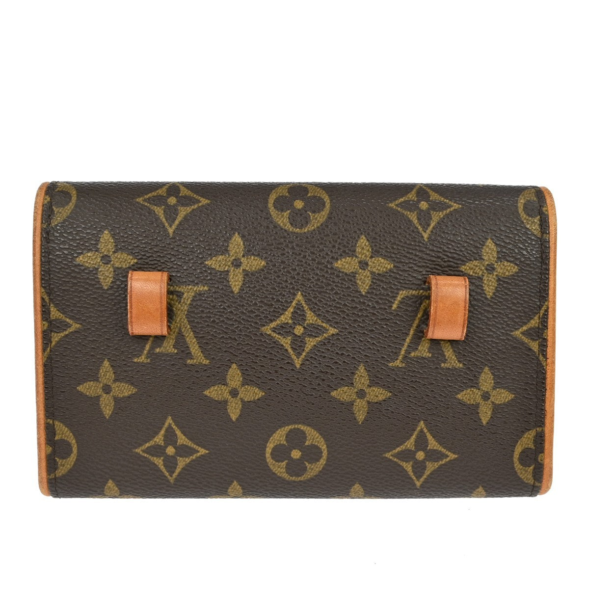 Louis Vuitton Louis Vuitton Florentine Pochette Monogram Canvas Brown Canvas Clutche & Pouche Bag (Pre-Loved)
