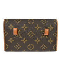 Louis Vuitton Louis Vuitton Florentine Pochette Monogram Canvas Brown Canvas Clutche & Pouche Bag (Pre-Loved)
