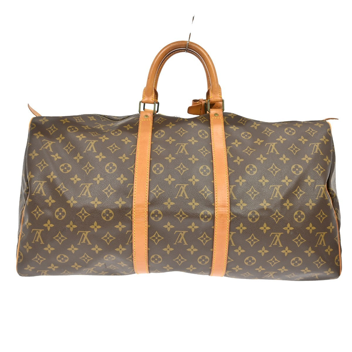 Louis Vuitton Louis Vuitton Keepall Bag Monogram Canvas Brown Canvas Travel Bag Bag (Pre-Loved)