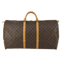 Louis Vuitton Louis Vuitton Keepall Bag Monogram Canvas Brown Canvas Travel Bag Bag (Pre-Loved)