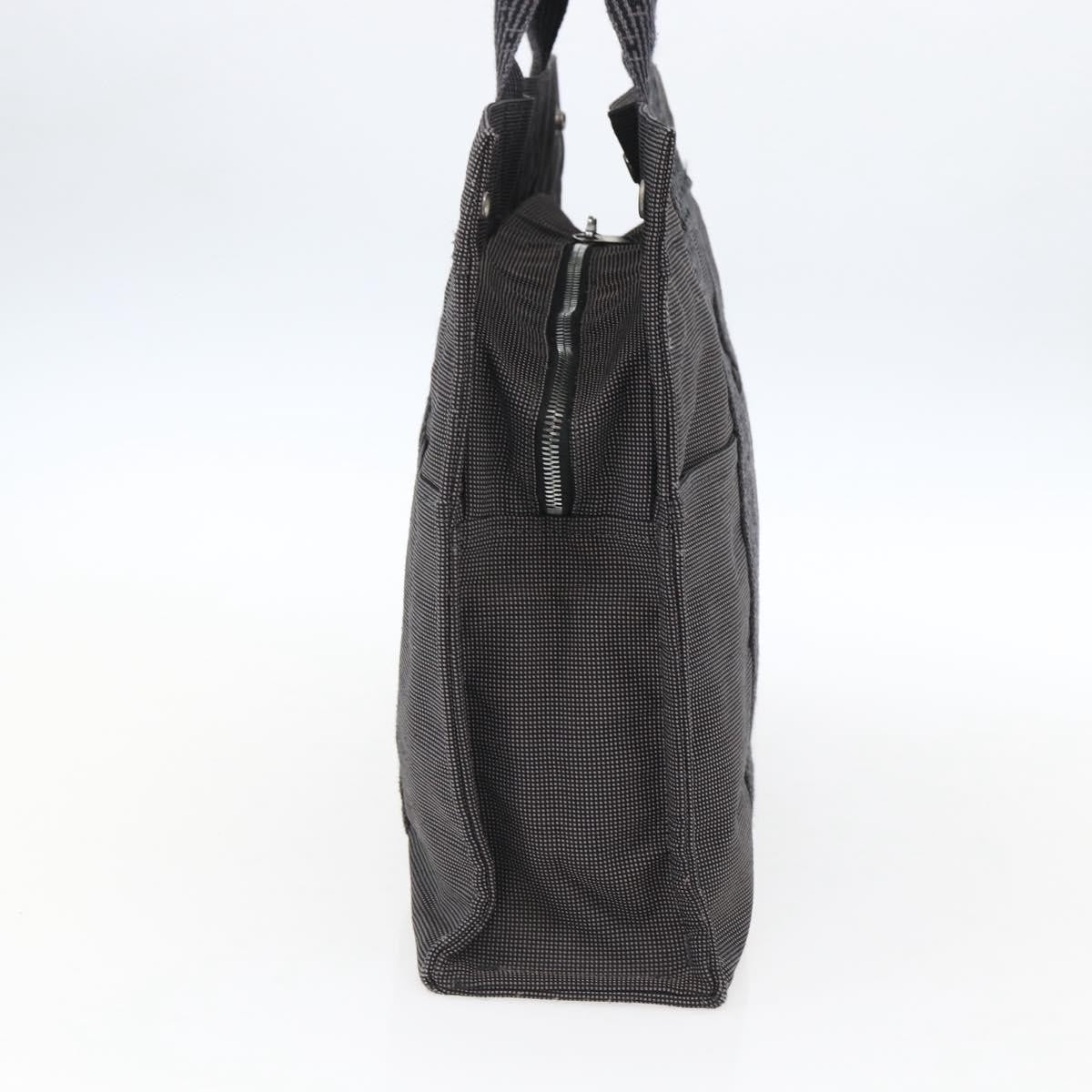 Hermes Fourre-Tout Herline Canvas Gray Canvas Tote Bag Bag (Pre-Loved)