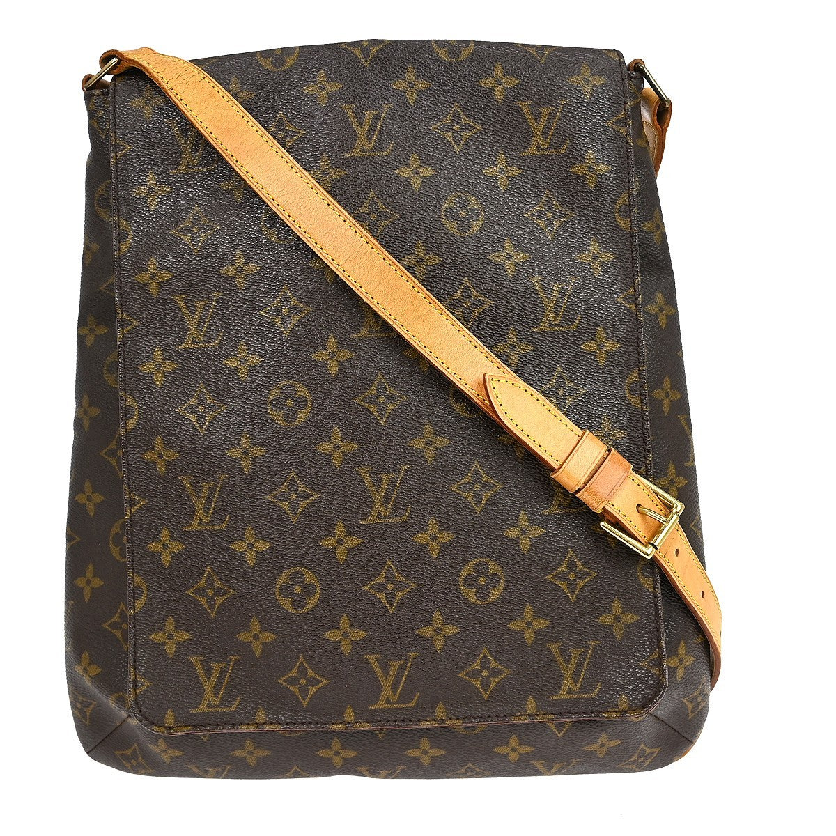 Louis Vuitton Louis Vuitton Musette Salsa Handbag Monogram Canvas Brown Canvas Shoulder Bag Bag (Pre-Loved)