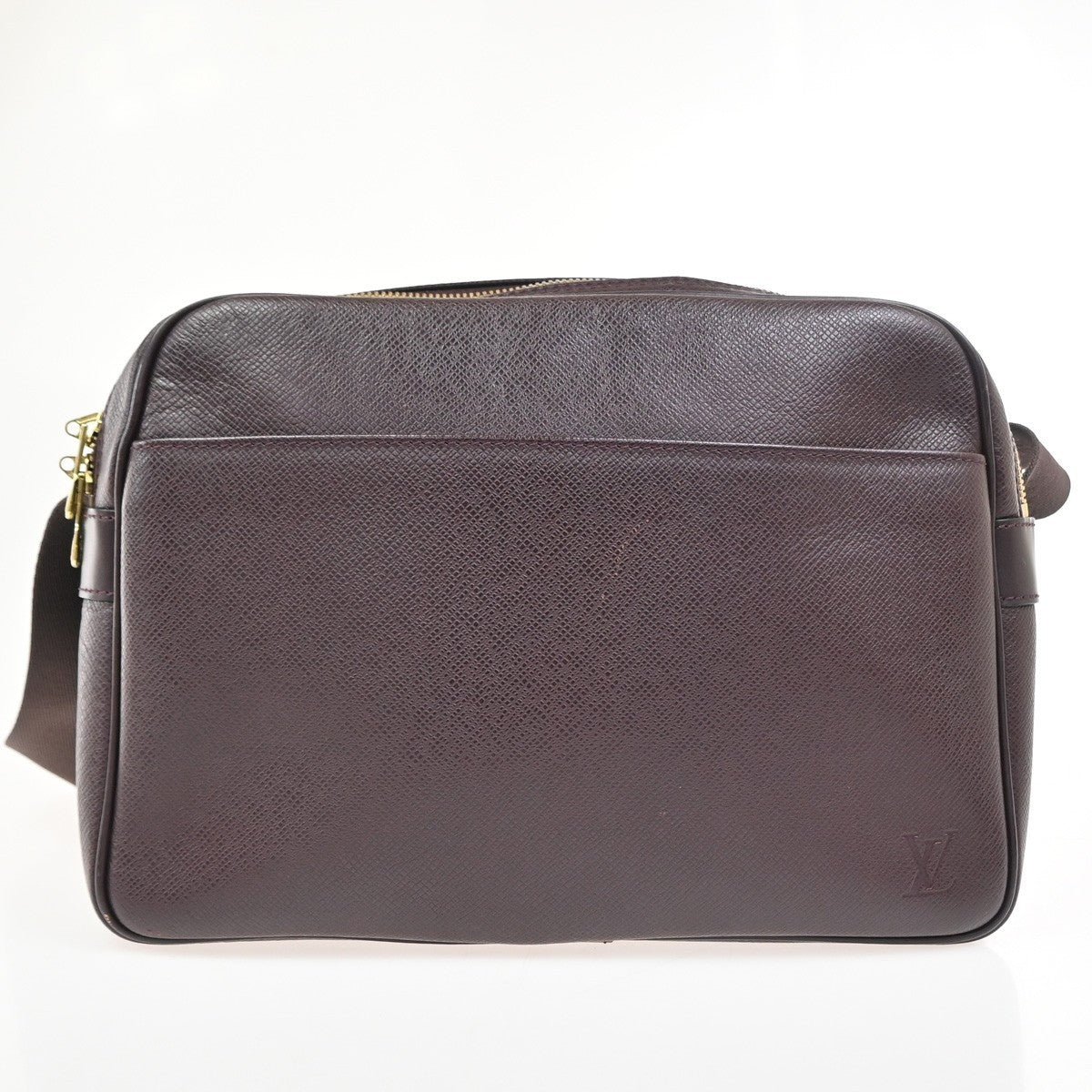 Louis Vuitton Louis Vuitton Reporter Bag Taiga Leather Brown Leather Shoulder Bag Bag (Authentic Pre-Loved)