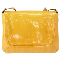 Louis Vuitton Thompson Street Handbag Monogram Vernis Yellow Patent_Leather Shoulder Bag Bag (Authentic Pre-Loved)