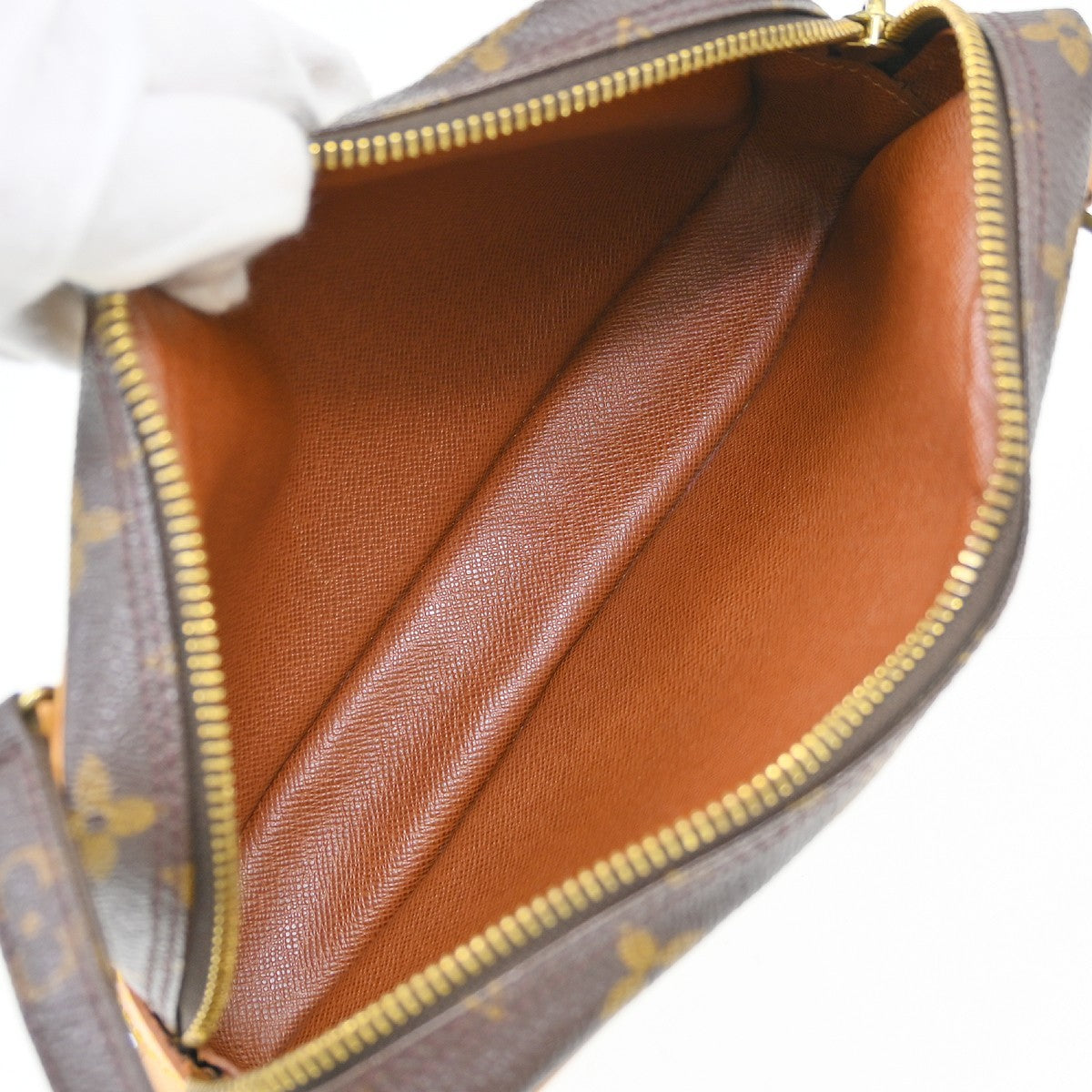 Louis Vuitton Pochette Marly Bandouliere Bag Monogram Canvas Brown Canvas Shoulder Bag Bag (Authentic Pre-Loved)