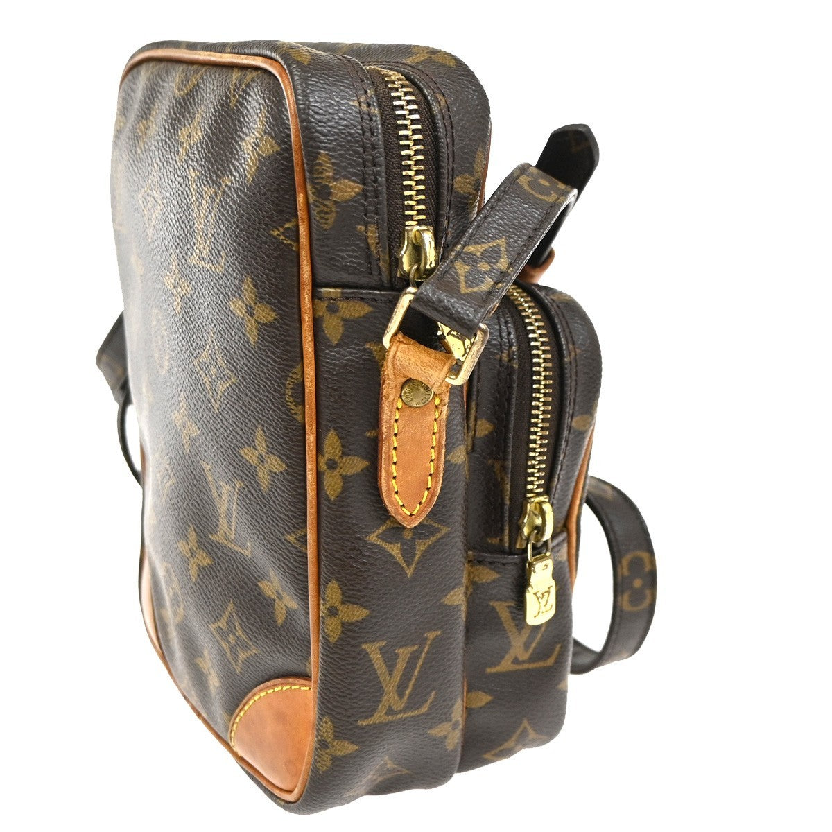 Louis Vuitton Amazone Bag Monogram Canvas Brown Canvas Shoulder Bag Bag (Authentic Pre-Loved)