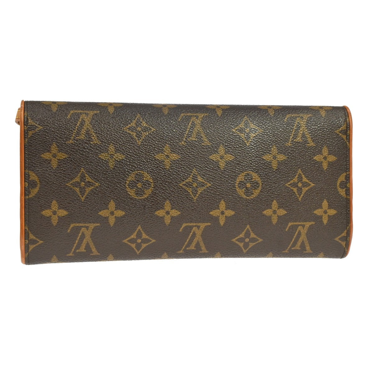 Louis Vuitton Louis Vuitton Twin Handbag Monogram Canvas Brown Canvas Clutche & Pouche Bag (Authentic Pre-Loved)