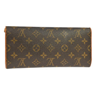 Louis Vuitton Louis Vuitton Twin Handbag Monogram Canvas Brown Canvas Clutche & Pouche Bag (Authentic Pre-Loved)