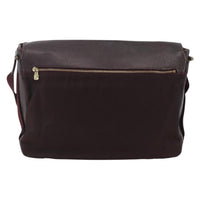 Louis Vuitton Dersou Bag Taiga Leather And Canvas Brown Leather Shoulder Bag Bag (Pre-Loved)