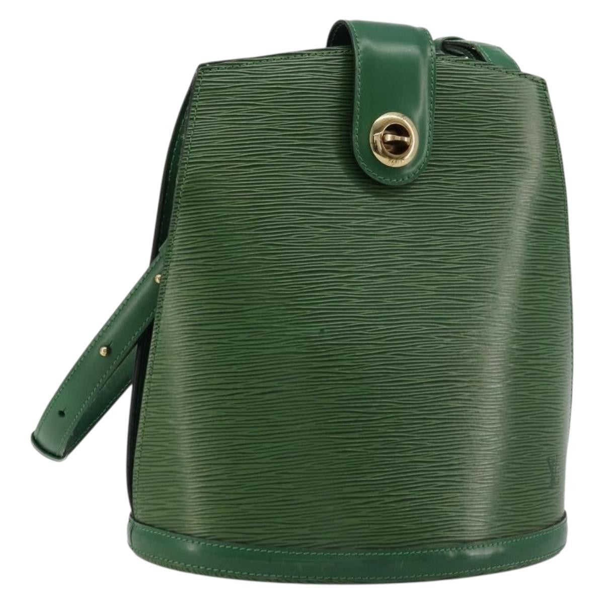 Louis Vuitton Cluny Shoulder Bag Epi Leather Green Leather Shoulder Bag Bag (Authentic Pre-Loved)