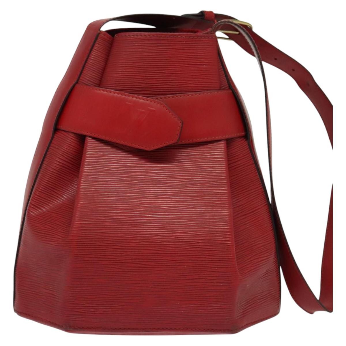 Louis Vuitton Vintage Sac D'epaule Handbag Epi Leather Red Leather Shoulder Bag Bag (Authentic Pre-Loved)