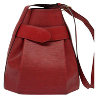 Louis Vuitton Vintage Sac D'epaule Handbag Epi Leather Red Leather Shoulder Bag Bag (Authentic Pre-Loved)