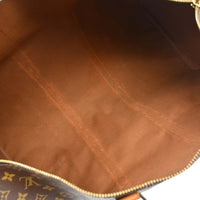 Louis Vuitton Keepall Bag Monogram Canvas Brown Canvas Travel Bag Bag (Authentic Pre-Loved)