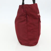 Prada Sport Tote Bag Nylon Red Nylon Tote Bag Bag (Pre-Loved)