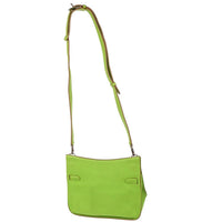 Hermes Jypsiere Bag Swift Green Leather Shoulder Bag Bag (Authentic Pre-Loved)