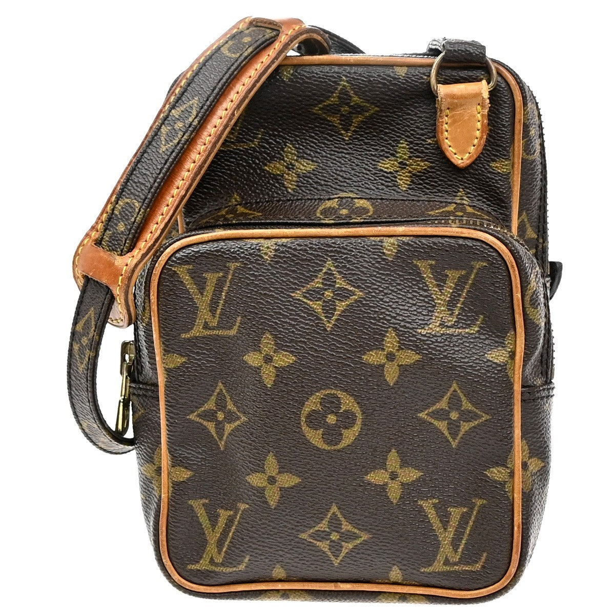 Louis Vuitton Amazone Bag Monogram Canvas Brown Canvas Shoulder Bag Bag (Pre-Loved)
